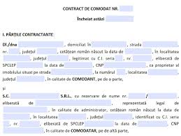 Contractul de comodat este un contract real prin care o persoană numită comodant dă cu împrumut unei alte persoane numite comodatar un bun neconsumptibil pentru a se folosi de acesta în mod gratuit si pe o perioada determinata. Contract Comodat Sediu Initiativaprivata Ro