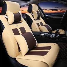 Classic And Durable Pu Leather Material Fit Five Universal Seater Car Seat Cover