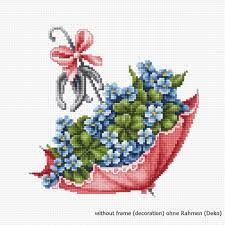 When you purchase a digital pattern you will receive a pdf download containing Buy Set For Cross Stitching Luca S Red Umbrella 12 49