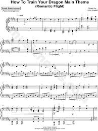 Patrik Pietschmann How To Train Your Dragon Main Theme Romantic Flight Sheet Music Piano Solo In B Major Download Print How Train Your Dragon How To Train Your Dragon