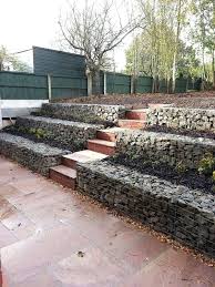 Image Result For Terraced Gardens Gabion Retaining Wall Garden Retaining Wall Gabion Wall
