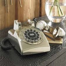 Bits And Pieces Song Advert Gold Too Awesome Home Goods Decor Vintage Phones Chrome
