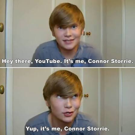 Obsessed with Connor's old YouTube — the “sissy boy in West Texas,” as he  described it — but even more so his ability to reappraise his younger self  in adulthood. It's a