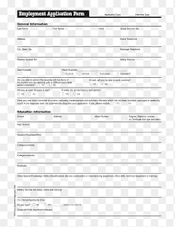 If you need some ideas on how to craft the best healthcare resume for your particular field, check out our samples and the accompanying writing. Application For Employment Template Job Resume Permit To Work Form Template Text Png Pngegg