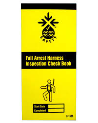 Popular height safety applications include: Safety Harness Inspection Record Pad Booklet From Aspli Safety