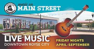 Pop music comes originally from the 50's and from rock and roll. Royse City Texas Music On Main Street A Friendly Touch Of Texas