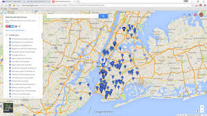 New York Mafia Social Clubs And Hangouts Map About The Mafia