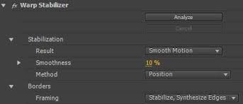 The steadiness of a clip might be offset by some noticeable warping in the background. The Best Warp Stabilizer Settings For Adobe Premiere And After Effects Cs5 5 Cs6 And Cc Who Is Matt Matt Johnson Filmmaker