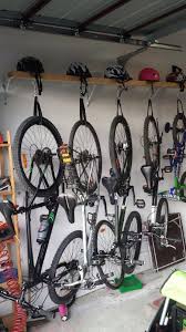 Looking for a cheap and easy diy bike rack? Pin By Matthew Cartwright On Home Organisation Bike Storage Garage Bike Storage Bicycle Storage Garage