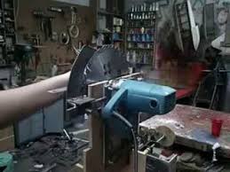 Diy Table Saw Riving Knife Lifter Mechanism Membuat Table Saw Dari Sircular Saw Youtube Inspirasi