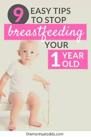9 Simple Tips To Stop Breastfeeding A 1 Year Old Stopping Breastfeeding Breastfeeding 1 Year Olds