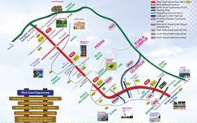 Sri jaya rest stop on the west side of the expressway serving motorists on both sides of the east coast expressway. West Coast Expressway Stretch Between Nnksb And Bandar Bukit Raja Now Open Wce 71 Complete Paultan Org