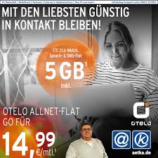Bis zu 230 € sparen. Otelo Allnet Flat Go Multimedia Store Gotha