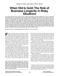 Murthi was born on 3 july 1938 in ainavilli, to a wealthy farming family. Pdf When Old Is Gold The Role Of Business Longevity In Risky Situations Preyas Desai Academia Edu