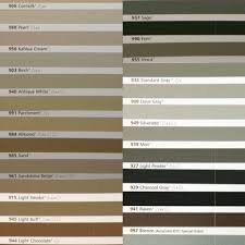 10 Always Up To Date Polyblend Sanded Caulk Color Chart