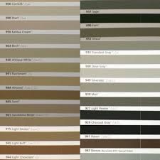 10 Always Up To Date Polyblend Sanded Caulk Color Chart