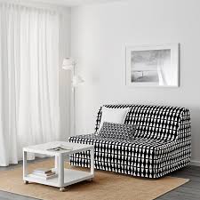 Divano letto ikea color cremisi per la zona giorno. Lycksele Lovas Divano Letto A 2 Posti Ebbarp Nero Bianco Ikea Svizzera