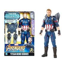Avengers Infinity War Titan Hero Power Fx Captain America 12 Inch Action Figure Captain America Action Figure Captain America Figure Avengers