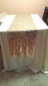 Help Sequin Tablecloths Weddingbee Sequin Tablecloth Sequin Table Runner Sequins