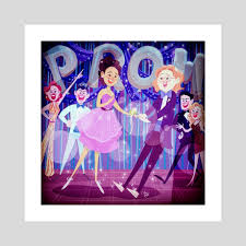 The Prom Musical An Art Print By Ariel Hsu In 2020 Musical Wallpaper Musicals Musical Art