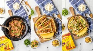 Well, the recipe as is, only makes about 6 tacos, but it would be so ridiculously easy to double, triple, quadruple, etc. Slow Cooker Chicken Tacos Honey Bbq Chicken Tacos