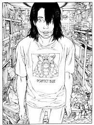 Perfect Blue Satoshi Kon Anime Wall Art Manga Illustration Source material scenes/info that were left out of the anime are still spoilers. satoshi kon anime wall art manga