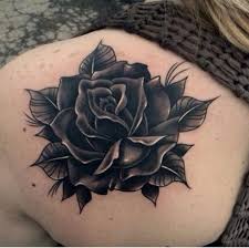 Image Result For Rose Tattoo Best Cover Up Tattoos Black Flowers Tattoo Purple Rose Tattoos
