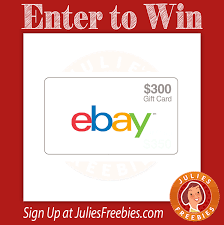 10+ ebay coupons and discounts for july 2021. Win A 300 Ebay Gift Card Julie S Freebies