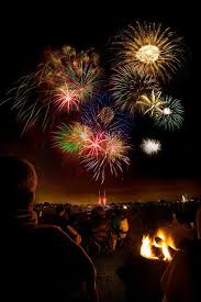 Bonfire On The Beach Happy 4th Of July Fireworks Photo Fireworks Photo