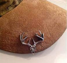 Elk Antler Hookit C Fishing Hat Clip Elk Skull Etsy Antler Hat Elk Skull Hat Clips