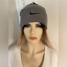 Gray Nike Beanie