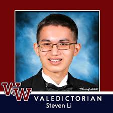 Congratulations to our Class of 2022 Valedictorian and Salutatorian!