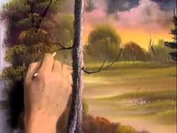 Ich male seit ziemlich genau einem jahr mit acrylfarben auf leinwand. Bob Ross Malerei Baumstamm Malerei Video Bob Ross Malerei Videos Malerei