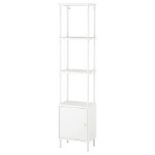 dynan shelving unit with cabinet white 15 3 4x10 5 8x68 1 2 ikea shelves wall shelf