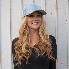 Adorna Hat With Hair Combo Spring Summer Baseball Cap Hair Extension Cap Hair Baseball Cap Hairstyles Hair Extensions