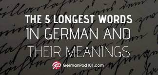 This puzzling new word game combines a word search with a jumble. The 5 Longest Words In German And Their Meanings