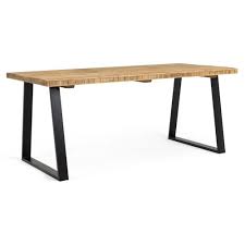 Maybe you would like to learn more about one of these? Armstrong Industrial Dining Table Solid Wood Black Metal Legs