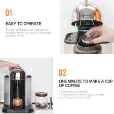 May 24, 2021 · * this post contains affiliate links and we may earn a small commission if you use them. Reusable Stainless Steel Capsule Compatible With Nespresso Vertuoline Vertuo Refillable Pods Eco Friendly Food Grade Coffee Filters Aliexpress