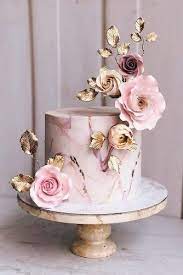 Beautiful birthday cake writing for friends and family to make their birthday awesome and special. 30 Popular Dusty Rose Wedding Ideas Wedding Forward Elegant Birthday Cakes Special Birthday Cakes Pretty Birthday Cakes