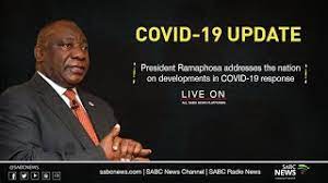 The move could allow the. Watch Live President Ramaphosa To Address The Nation At 8pm Tonight