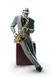 Check spelling or type a new query. Jazz Saxophonist Figurine Lladro Europe