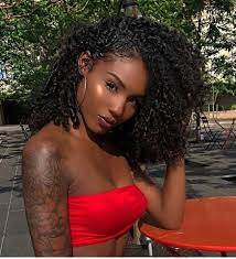 Brown Skin Girl Tribute 50 Brown Skin Girls You Need To Follow With Natural Hairstyles Curly Hair Styles Curly Hair Styles Naturally Natural Hair Styles