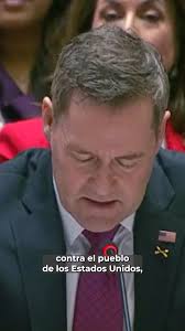 El embajador estadounidense de las Naciones Unidas, Mike Waltz, defiende la  operación de su país en Caracas: "Maduro es responsable de ataques a EUA y  represión en Venezuela". #Latinus ...