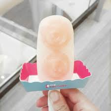Ice cream industry sells more than a bill. Cute Popsicles At Ice Factory Pensive Wandering