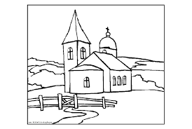 You especially can't go wrong with coloring bible verse coloring pages and soaking up god's word! Drawing Church 64190 Buildings And Architecture Printable Coloring Pages
