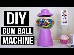 Diy Functional Gumball Machine Or Candy Machine How To Make Working Candy Dispenser Tutorial Youtube Gumball Machine Diy Gumball Machine Gumball Dispenser