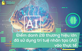 28 Thương Hiệu Lớn Đã Sử Dụng Trí Tuệ Nhân Tạo (AI) Vào Thực Tế