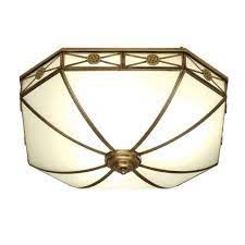 Flush mount ceiling light by arredoluce. Interiors 1900 Bannerman Classic Flush Ceiling Light In Antique Brass Finish With Frosted Glass Sn04fl50 Lighting From The Home Lighting Centre Uk