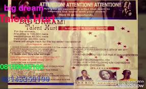 The best recording studios in spain. Big Dream Talent Hunt Home Facebook