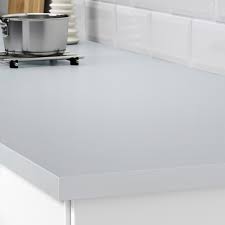 Technistone starlight grey kitchen worktops ccg worktops surrey. Ekbacken Custom Made Worktop Light Grey Laminate 63 6 125x2 8 Cm Ikea